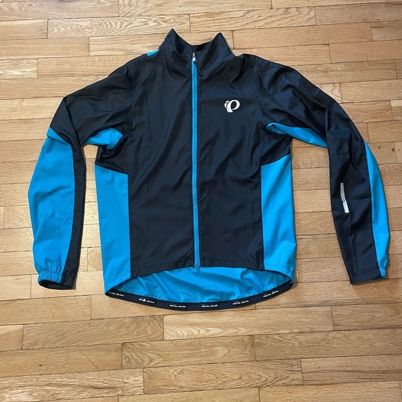 Pearl Izumi Black and Blue Jacket/Windbreaker Size L - Picture 7 of 10